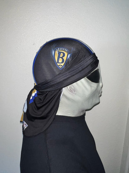 Ravens Helmet DuRag